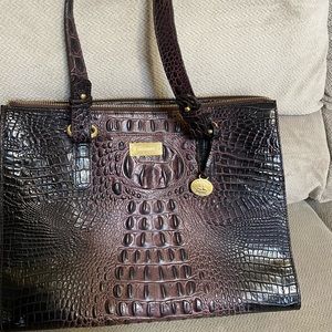 Brahmin purse. Brown/copper embossed(see picture). May have been used twice.